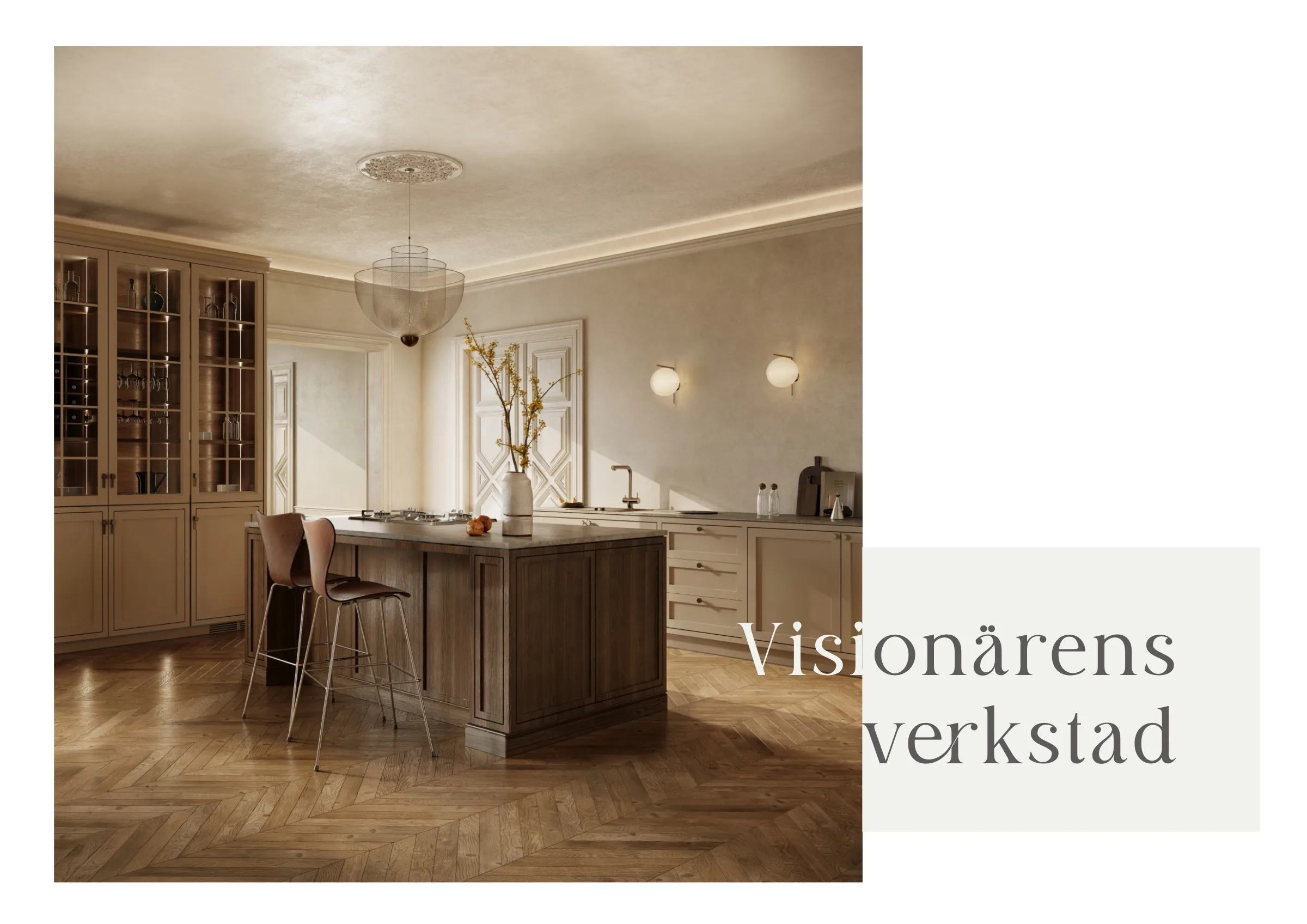 Brand book: Visionärens verkstad, ett kök i trä